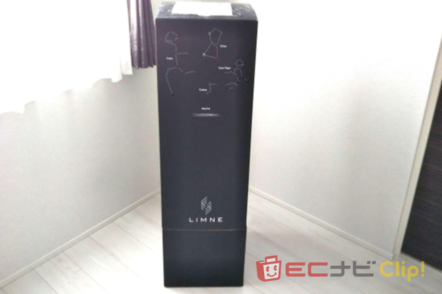 LIMNEマットレスが入っている箱